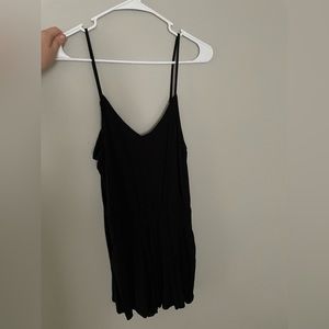 Black H&M romper with pockets